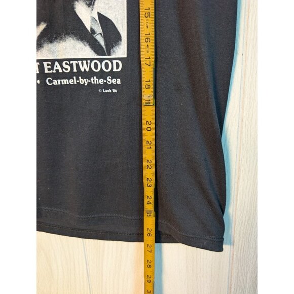 Rare 1986 Go Ahead Make My Day Clint Eastwood Mayor Carmel-by-the-Sea T-shirt - Picture 7 of 7